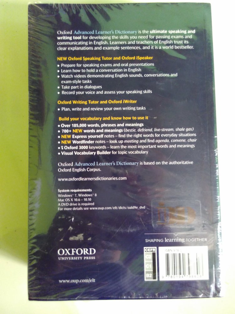 Oxford Advanced Learner Dictionary 12th Edition